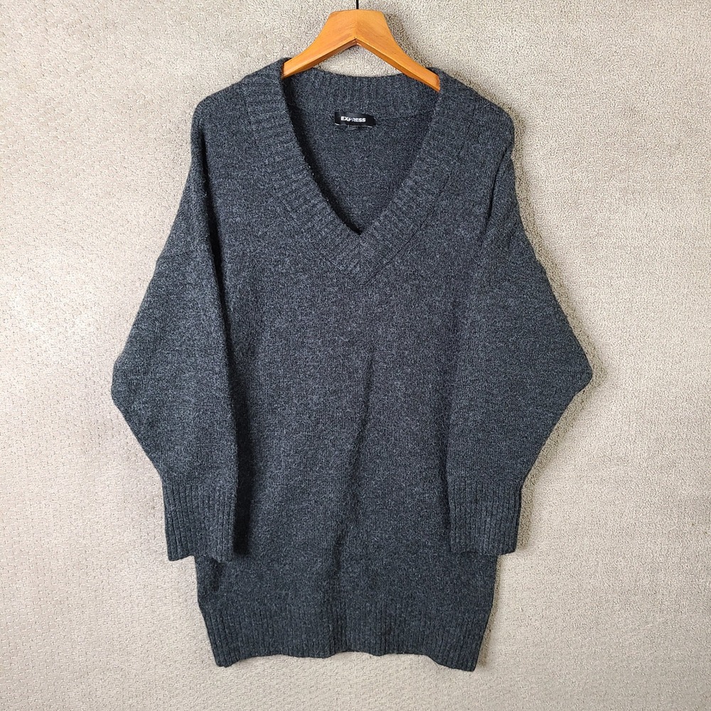 Express Charcoal Gray Women's Sweater